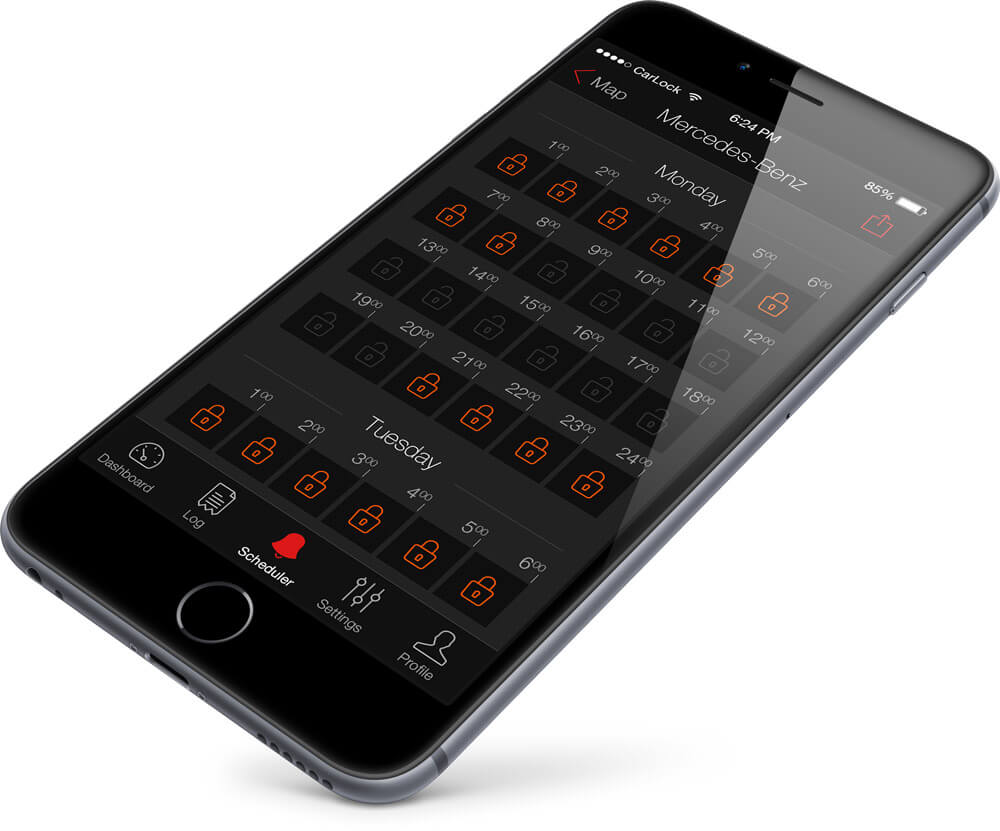CarLock AutoLock scheduler